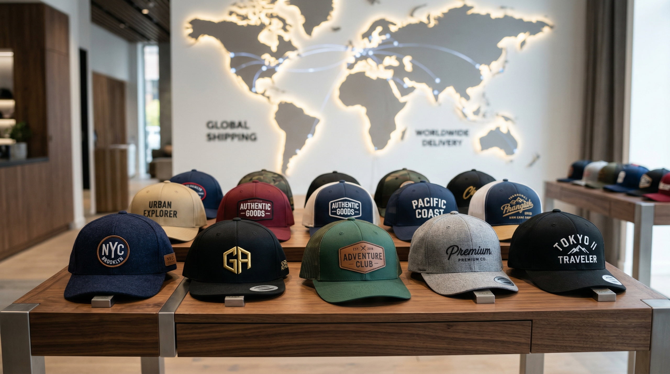 Premium Custom Caps Manufacturing