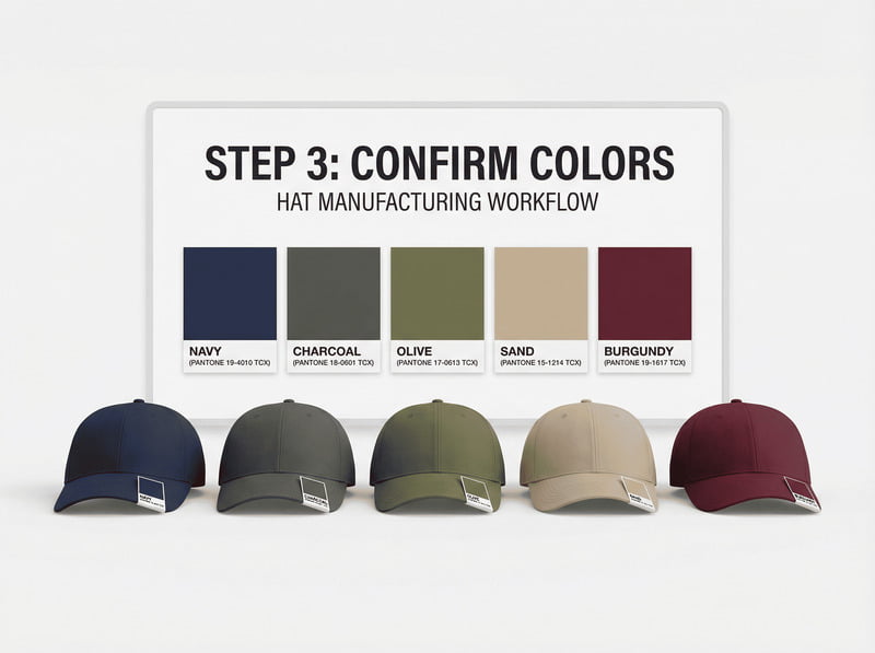 Color palette and Pantone color matching system